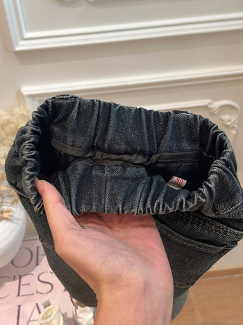 Bērnu džinsi ar flīzu oderi, korejiska stila, vidējā josta, rudens-ziemas, meitenēm vecumā 3–8 gadi