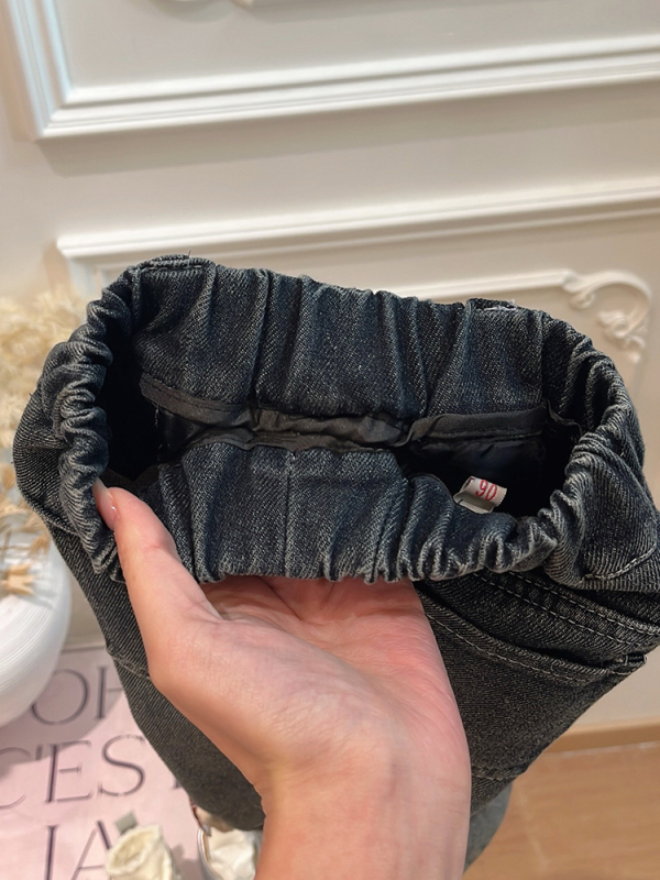 Bērnu džinsi ar flīzu oderi, korejiska stila, vidējā josta, rudens-ziemas, meitenēm vecumā 3–8 gadi