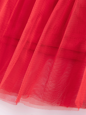 Little Maven Rochie din bumbac pentru copii, toamnă, stil prințesă, model desen animat, mâneci lungi, căptușeală poliester