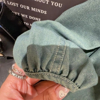 Korejiško stiliaus kūdikio suknelė iš triušio kailio audinio su petnešėlėmis, pavasario ir rudens laikotarpiui