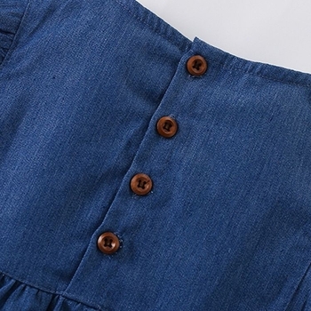 Mergaitės suknelė, Korėjos stiliaus, celiuliozės pluošto audinys, pagrindinis audinys: triušio kailis 91-95%, petnešų sijonas, tinkama kūdikiams nuo gimimo iki 1 metų