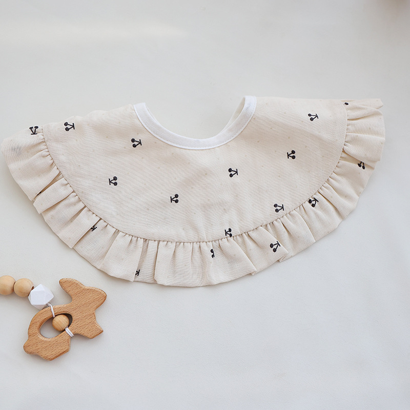 Princesės kūdikių seilių skara – vandeniui atspari, dėmėms atspari, 95% medvilnė, vienas, unisex