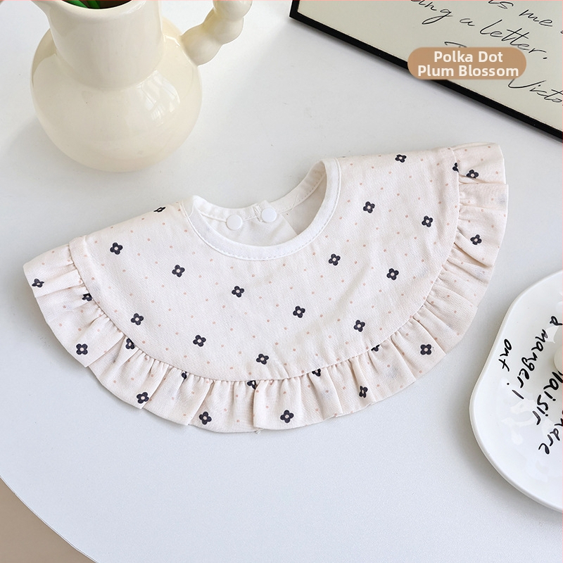 Princesės kūdikių seilių skara – vandeniui atspari, dėmėms atspari, 95% medvilnė, vienas, unisex