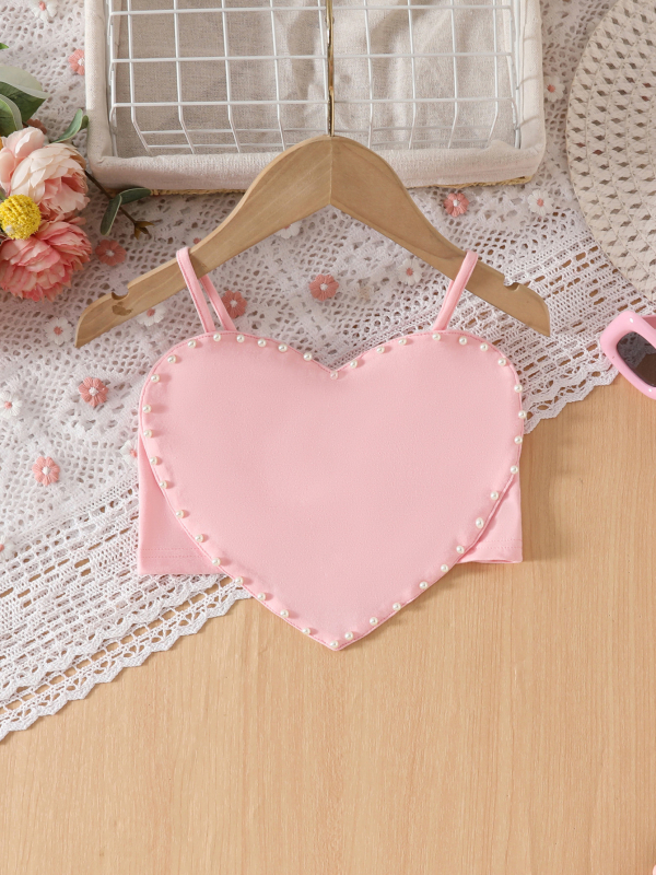 Дънков комплект за момичета за лято: жилетка и дънкови шорти, 100% памук, без ръкави, мека обработка, едноцветен