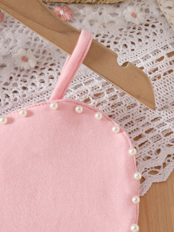 Дънков комплект за момичета за лято: жилетка и дънкови шорти, 100% памук, без ръкави, мека обработка, едноцветен