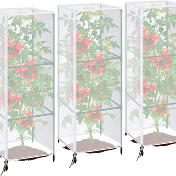 Κάλυμμα διχτυού κατά εντόμων για ντομάτες, θερμοκήπιο και κήπο – πλαστικό, απωθητικό εντόμων και πουλιών