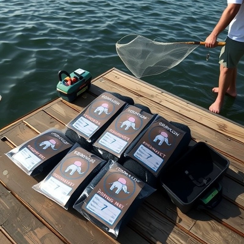 Найлонова птицезащитна мрежа с висока плътност, окото 1.5x1.5 мм, диаметър на нишката 150 d, марка Jun Hongtu