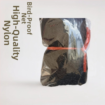 Linnuvõrk kõrge tugevusega polüestrist | Aukude suurus 3x3 | Sõlmede diameeter 150 d | Kestvus 0,6 | Bränd Jun Hongtu