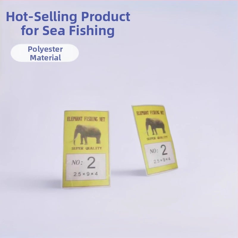 Полиестерна усукана нишка — апертура 2x2; диаметър на нишката 150d; марка Jun Hongtu; срок на служба 0.6