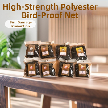 Põllumajanduslik lindudevastane võrk, kõrge tugevusega polüester, traadi diameeter 150d, Jun Hongtu bränd, tööiga 0,6 aastat