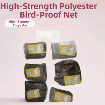 Lindude kaitsevõrk põllumajandusele | Jun Hongtu | Kõrge vastupidavusega polüestr | Traadi diameeter: 150 d | Kasutusaeg: 0.6