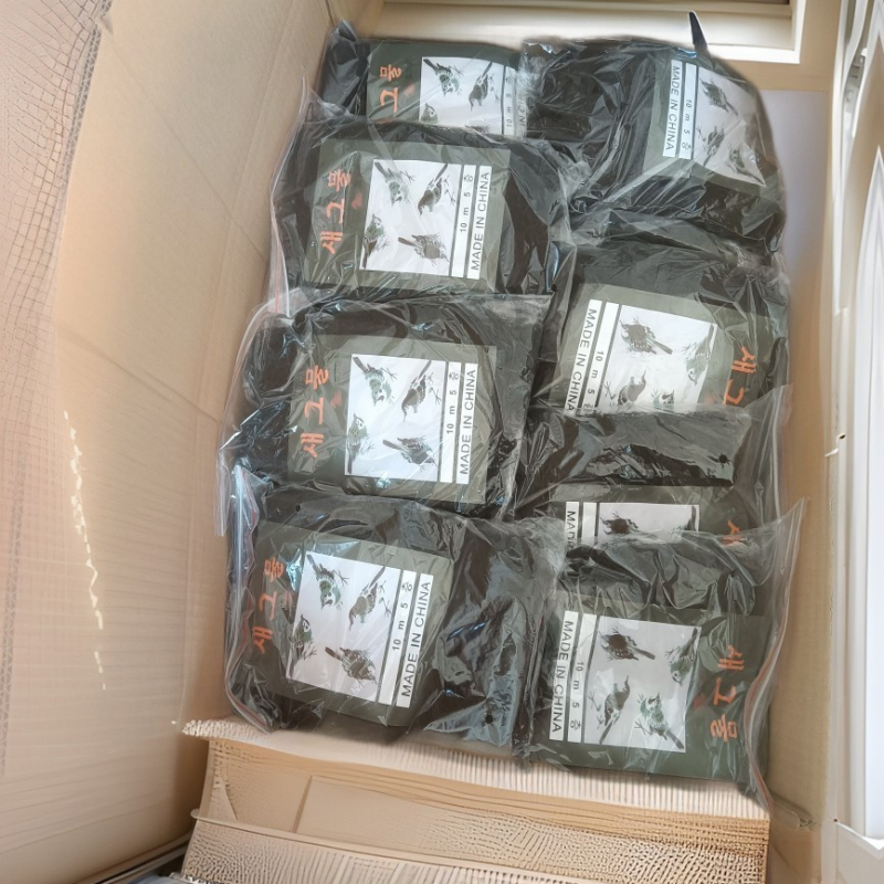 Paukščių tinklas žemės ūkiui ir oro uostams — nailonas, atvirumas 4, vielos skersmuo 150 d, tarnavimo laikas 0,6