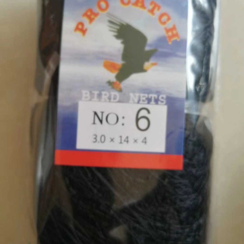 Нейлонова мрежа против птици, материал: нейлон, диаметър на тел 150D, марка Jun hongtu