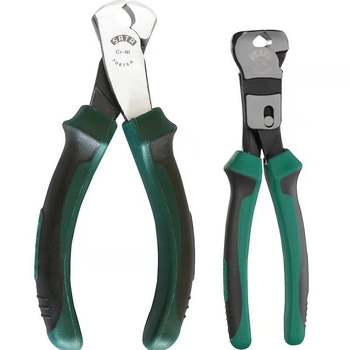 Top-Cutting Pliers, Flat-Nose, Box-Joint, High-Carbon Steel, Model 70616A, Brand Sata/Shida, Weight 1