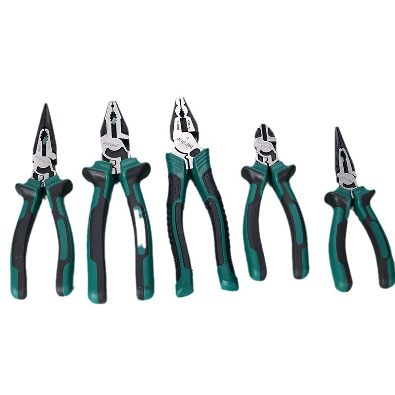 Tiger електрически клещи с офсетни челюсти, многофункционални, високовъглеродна стомана