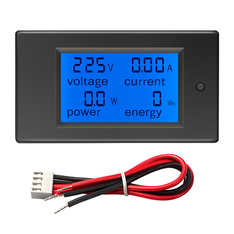peacefair AC afișaj digital voltmetru și ampermetru, măsurarea puterii și energiei