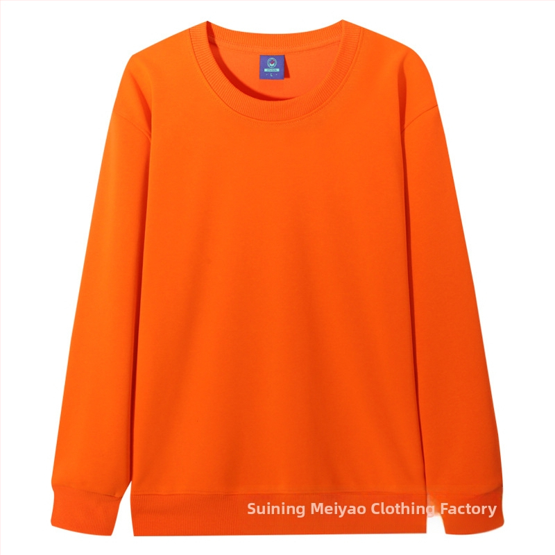 Ťažká mikina s flísovou podšívkou, okrúhly golier, bavlnená zmes ≥96%, dlhé rukávy, voľný strih