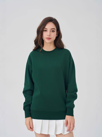 Mikina s kapucňou z fleece, okrúhly výstrih, hrúbka 400 g a viac, polyester 77%, vrecko s 3D patchom