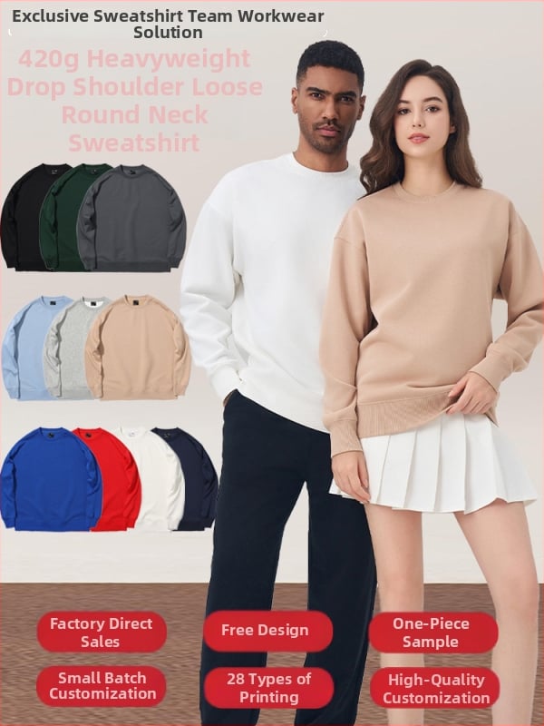 Mikina s kapucňou z fleece, okrúhly výstrih, hrúbka 400 g a viac, polyester 77%, vrecko s 3D patchom