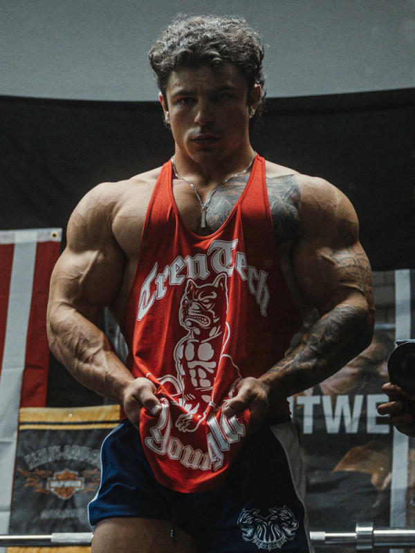 Vesta fără mâneci pentru alergare, amestec de bumbac, cu dungi, pentru antrenamente de vară