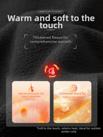 Meeste fliisvest – paks fleec, stand-up krae koos tõmblukuga, logotüübi trükk, tööriided