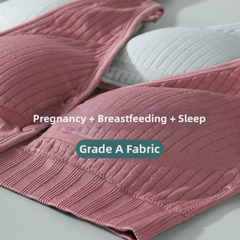 Rasedate imetamisrinnahoidja, plus suurus, ees avamine klõpsuga, õmblusteta, nailon, imetamine, pärast sünnitust