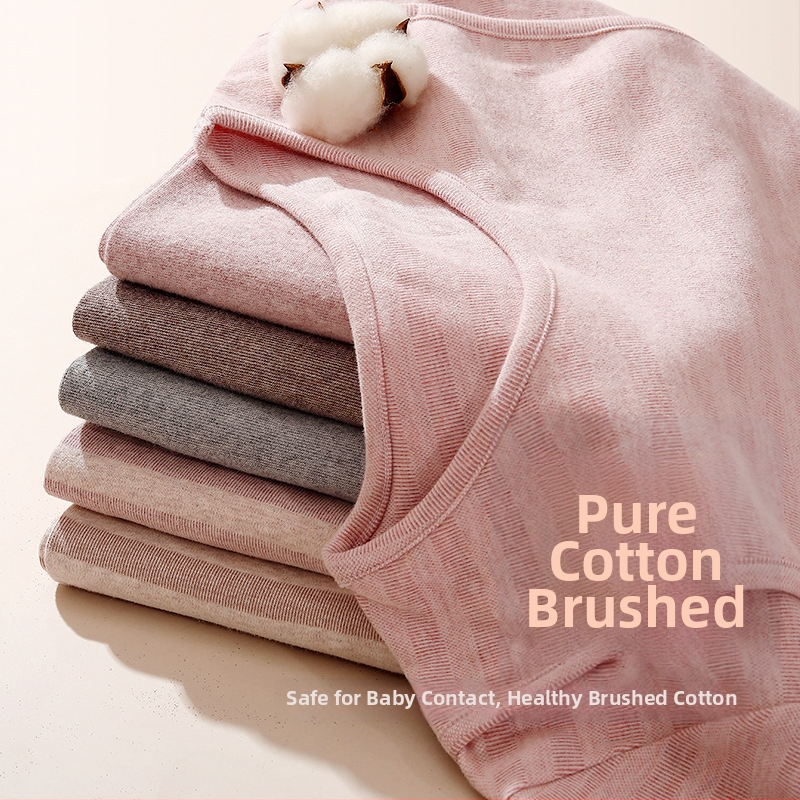 Medvilninis žindymo topas dryžiais, ilgomis rankovėmis, megztinio stiliaus, žindymo prieiga