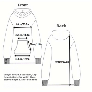 Kapuutsiga fleece-pidžaama polüestrist, ekstra paks, pikad varrukad, kodu ja väljas soojuse jaoks, paaridele