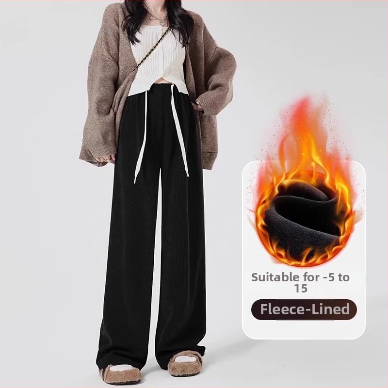 Rasedate laia jalgadega püksid, vaba lõige, 90–95% polüester, kevad–sügis/talv