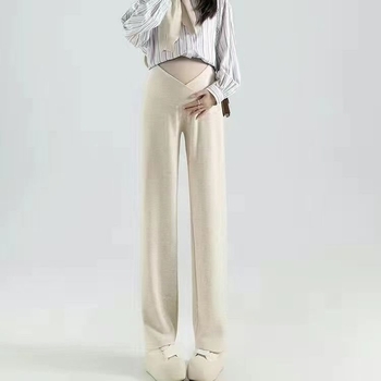 Rasedateleile laia lõikega püksid, Air Cotton materjal, puuvilla-poliesteri segu alla 30% sisaldusega, normaalne paksus, hoiab sooja