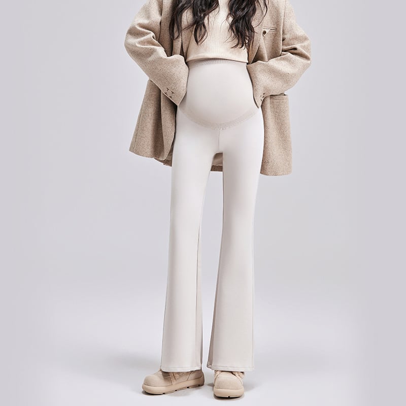 Rasedate laiad püksid Shark-stiiliga, kõhu tugi, puuvill, kõrge elastus, vaba lõige, sügis 2025