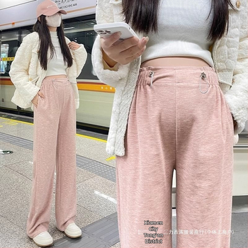 Grūtnieču bikses - elpojošs kokvilnas-poliestera maisījums, 3/4 garums, saglabā siltumu