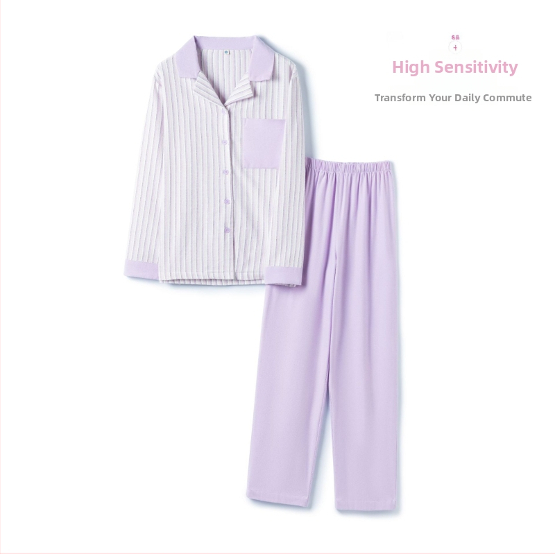 Pijama komplekt, 100% puuvill, prantsuse stiil, vaba lõige, pikad varrukad, sobib talveks, sügisel ja kevadel