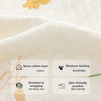 Materinský pyžamový set s výplňou, dlhé rukávy, nohavice — dojčenie