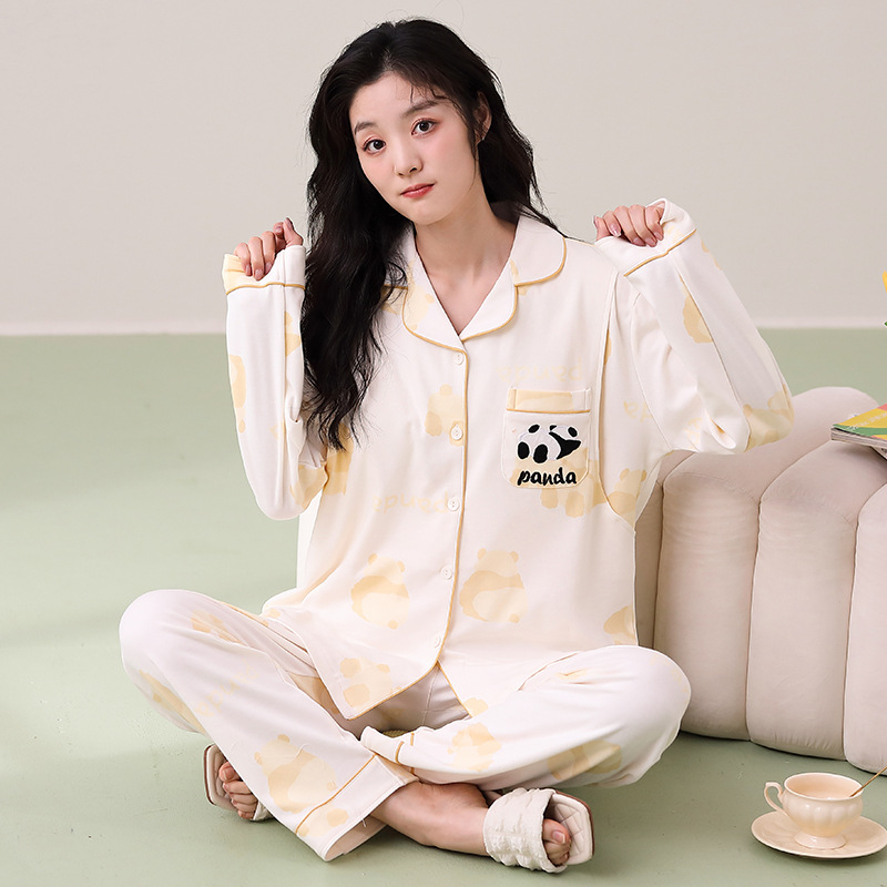 100% medvilnės maitinančios aprangos komplektas su kardiganu, ilgomis rankovėmis, kelnėmis, vidutinio tankio audinys 161–180 g/m², tinkamas visiems sezonams