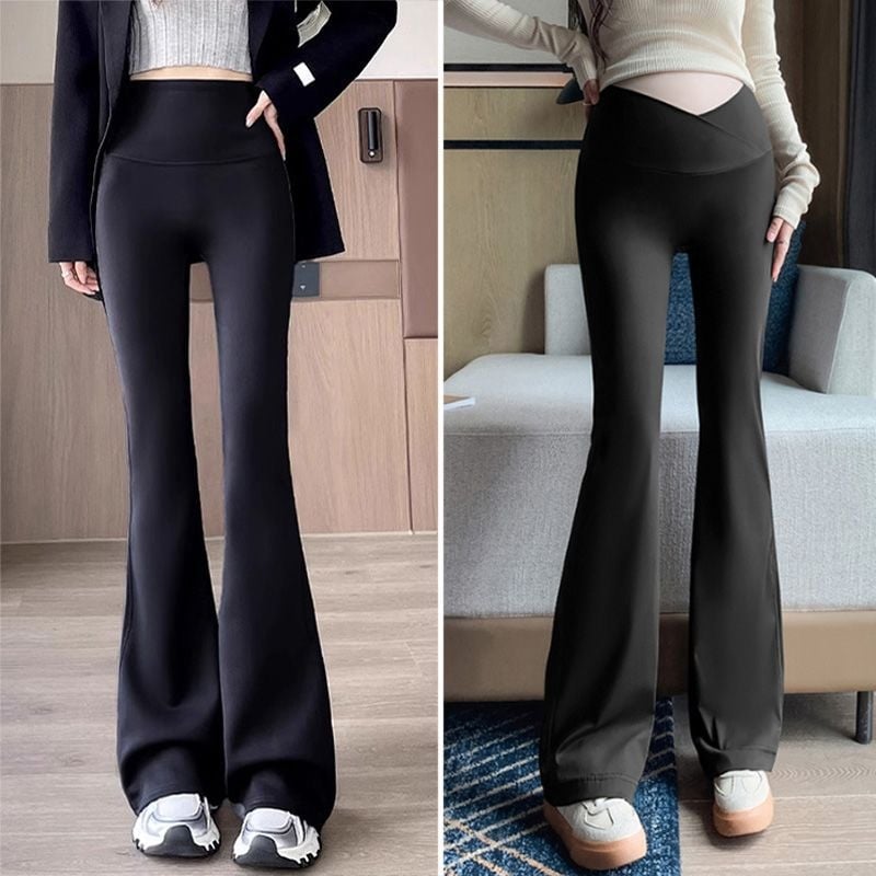 Rasedate slim džinsid fliisvooderiga, keskmise paksusega, kangas: õhu puuvillane, puuvill-poliester segu (<30%), hoiavad sooja