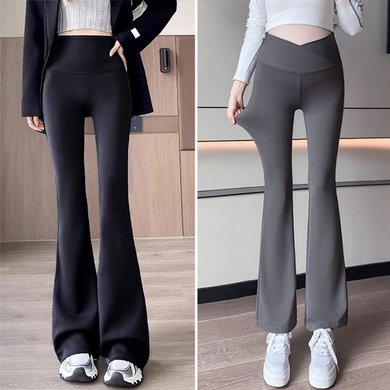 Rasedate slim džinsid fliisvooderiga, keskmise paksusega, kangas: õhu puuvillane, puuvill-poliester segu (<30%), hoiavad sooja