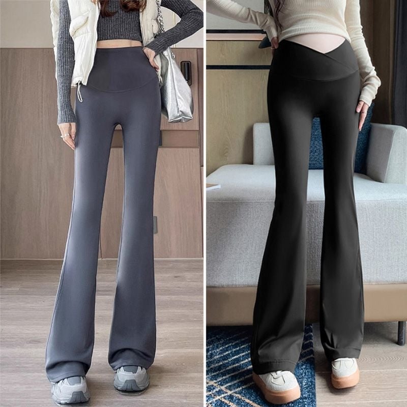 Rasedate slim džinsid fliisvooderiga, keskmise paksusega, kangas: õhu puuvillane, puuvill-poliester segu (<30%), hoiavad sooja