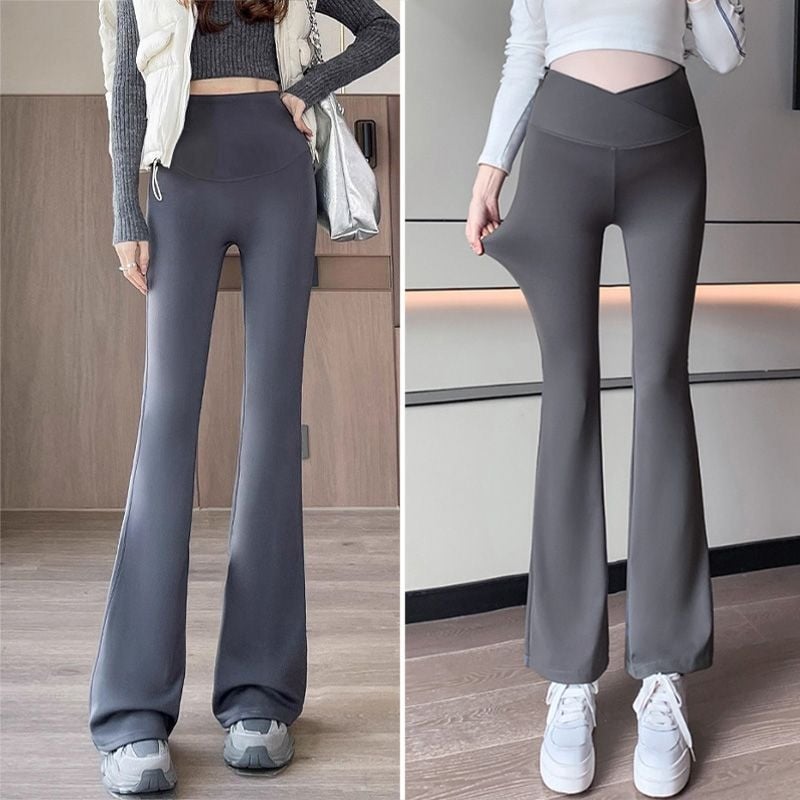 Rasedate slim džinsid fliisvooderiga, keskmise paksusega, kangas: õhu puuvillane, puuvill-poliester segu (<30%), hoiavad sooja