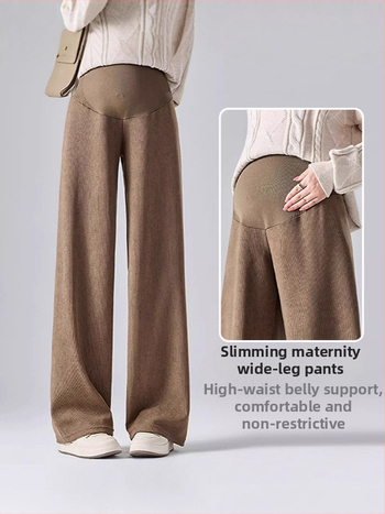 Rasedate laiendatud püksid, paks polüester (95%+), spandeks <30%, vaba lõige koos kõhu toestusega, mikroelastsus