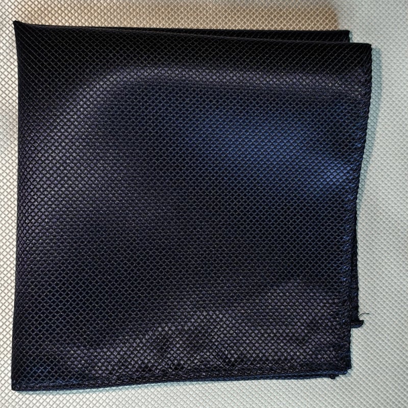 Kišeninė skarelė su britišku retro raštu, džakardinė poliesterio medžiaga, derinimo raštas, vakarinė apranga