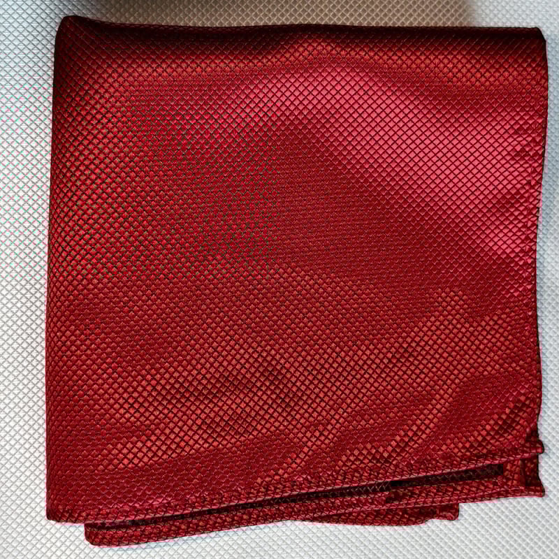 Kišeninė skarelė su britišku retro raštu, džakardinė poliesterio medžiaga, derinimo raštas, vakarinė apranga