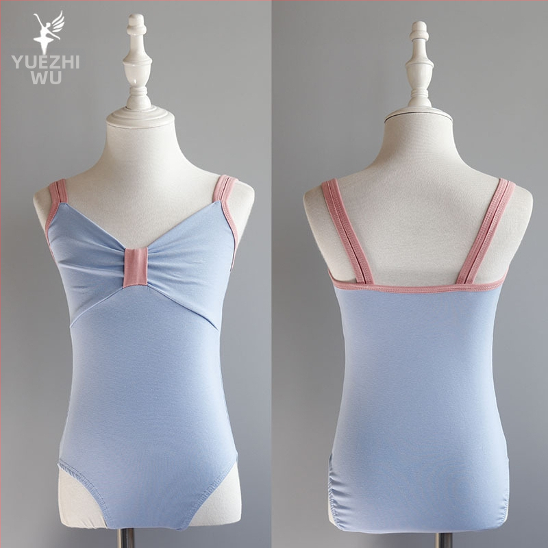 Vaikų šokių treniruočių kombinezonas – vasarinis, vientisas, 95% medvilnė, švelnus apdorojimas, princės stilius