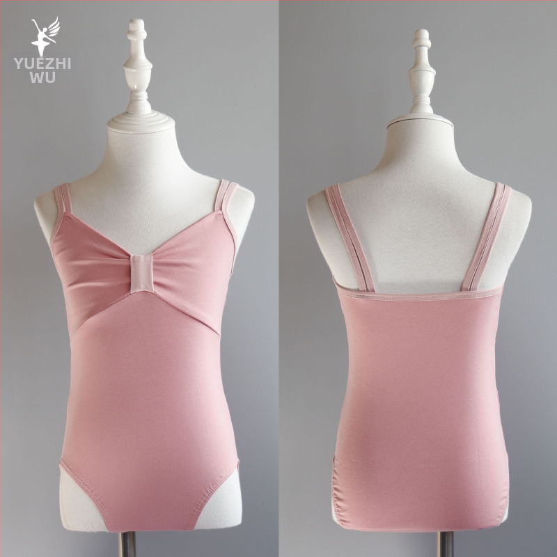 Vaikų šokių treniruočių kombinezonas – vasarinis, vientisas, 95% medvilnė, švelnus apdorojimas, princės stilius