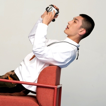 Muška duga rukava majica s okruglim izrezom, 100% pamuk, jednobojni džersej, debeli materijal, 230 g