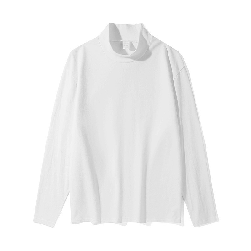 Muška duga rukava majica s okruglim izrezom, 100% pamuk, jednobojni džersej, debeli materijal, 230 g