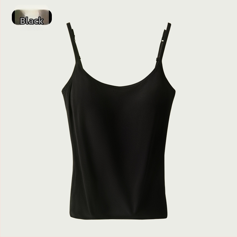 Naistele tantsutops — camisole stiilis treeningriide, puuvillasegam 50% viskoos; vooder 50% spandeks; sobib tänavatantsuks, baletile, latino ja kaasaegseks tantsuks.