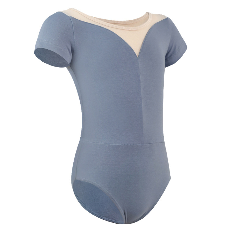 Женски боди за народни танци с V‑образно деколте — нейлон 80%, подплата млечна коприна, тъкан смес от химически влакна, подплата 80% полиестер, подходящ за всички сезони