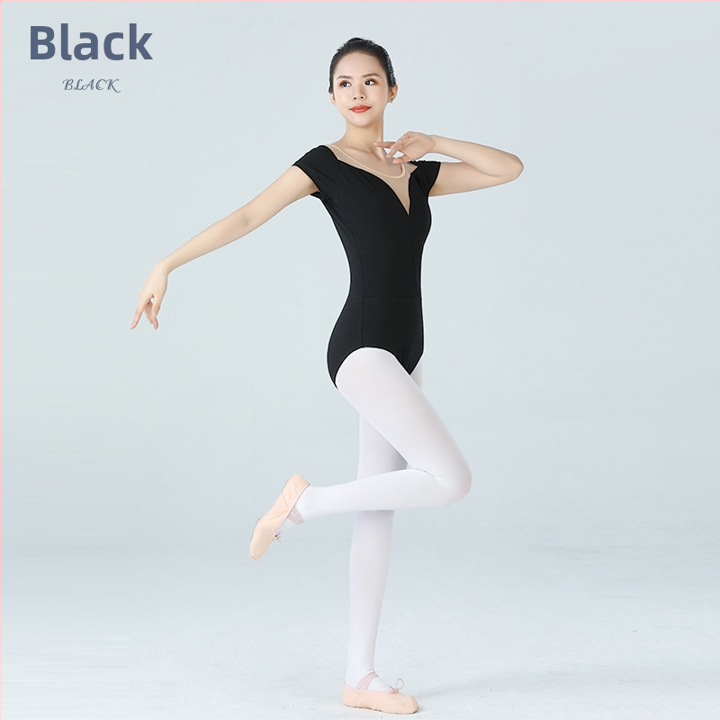 Tantsu unitard, akrüülliud 90%, piima-silk vooder 80% polüester, lühikesed varrukad, naine