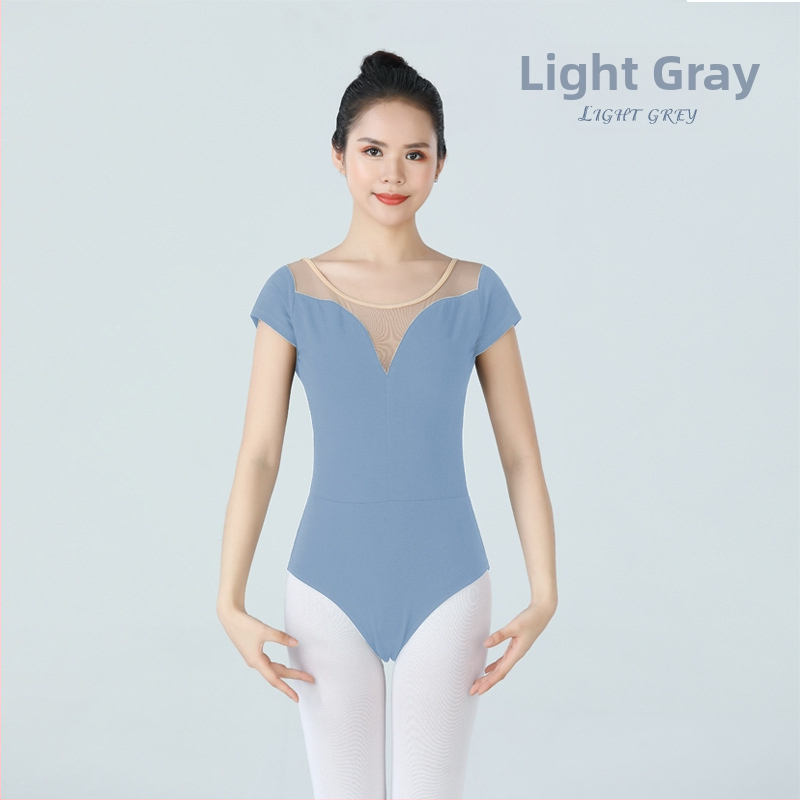 Tantsu unitard, akrüülliud 90%, piima-silk vooder 80% polüester, lühikesed varrukad, naine